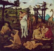 Piero di Cosimo Vulcan and Aeolus USA oil painting artist